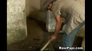 Surprising Latino Well-pleased Bareback Ass Fianc